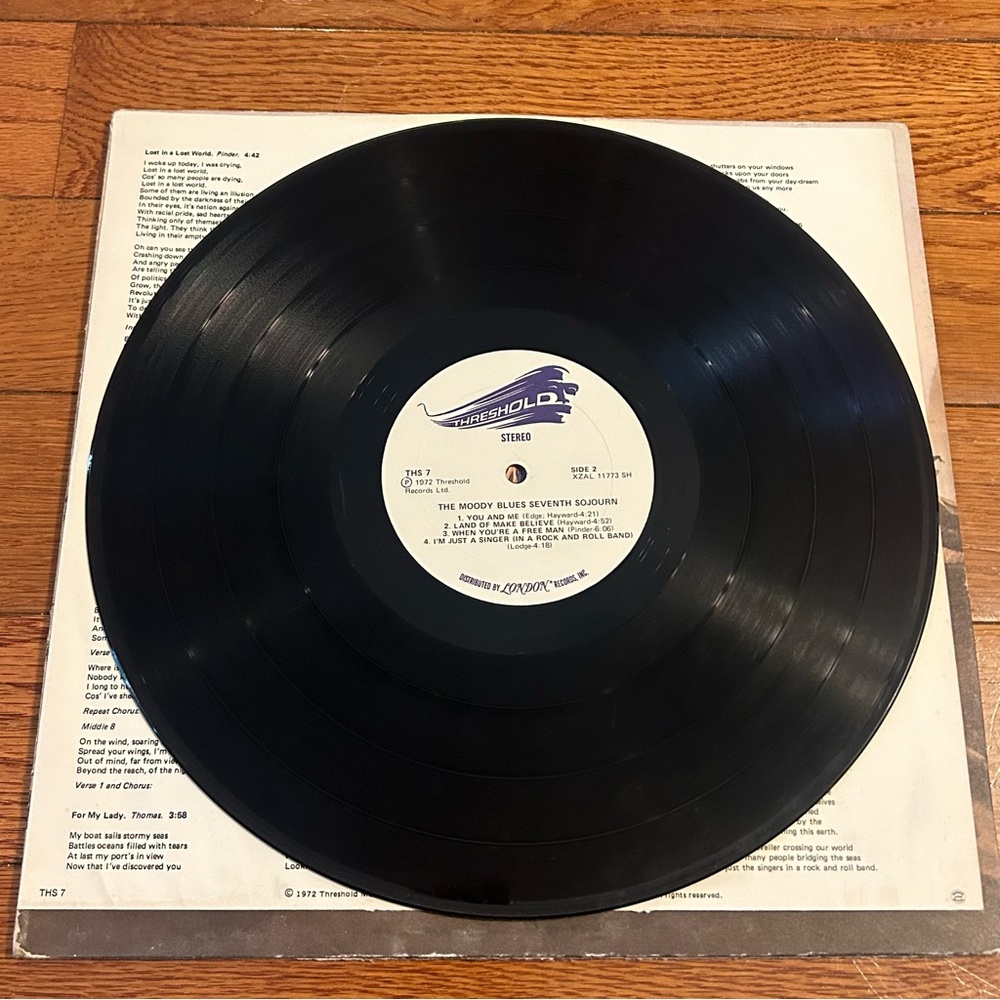 1972 The Moody Blues Seventh Sojourn Vinyl Album 70s Vintage - Picture 12 of 12